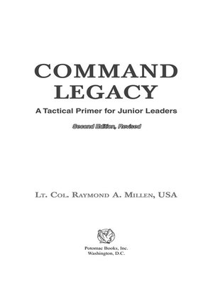 cover image of Command Legacy